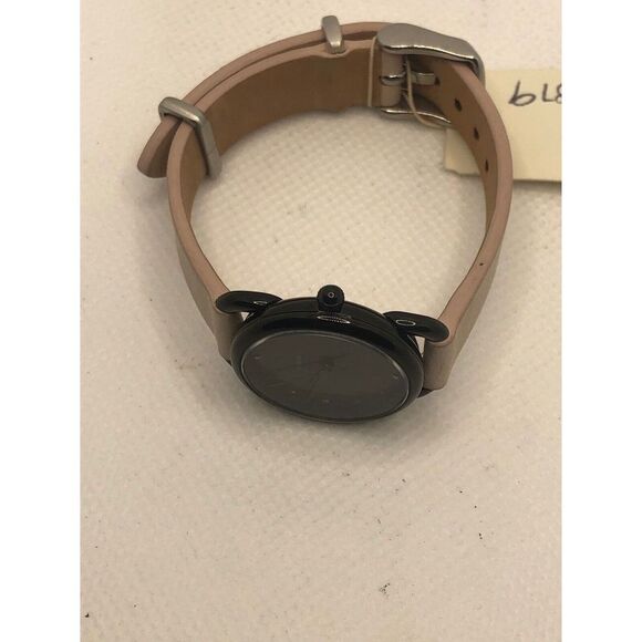 Fossil ES4489 Women\'s Leather Analog Black Dial Quartz Genuine Wrist Watch KS7